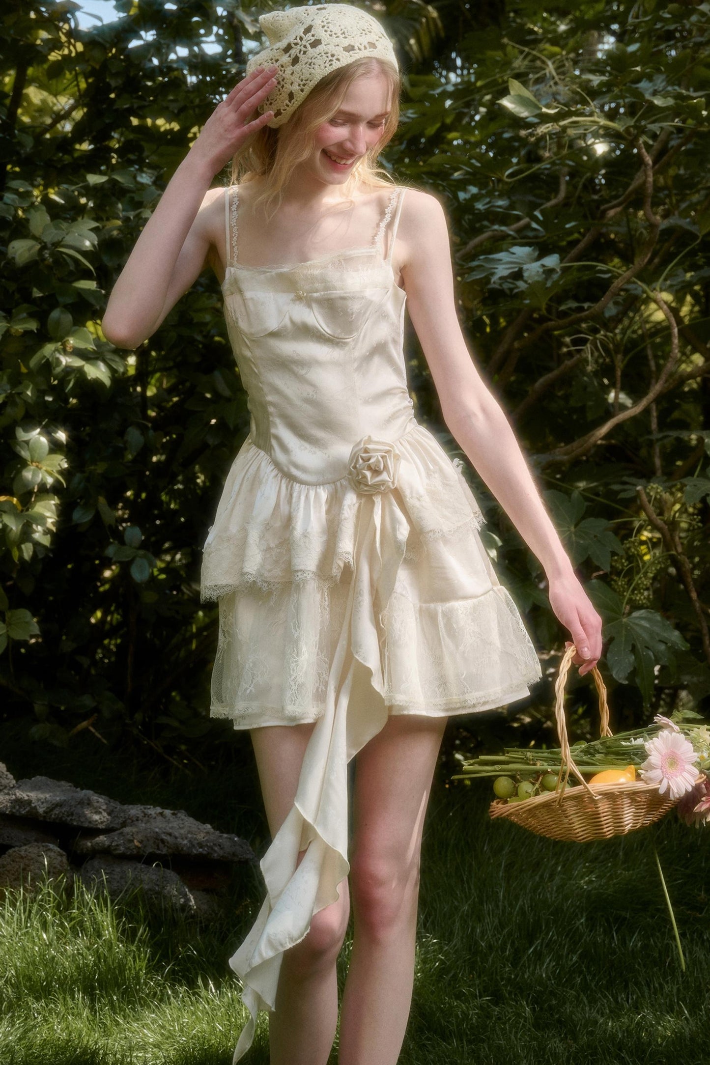 Whispering Lace Dress