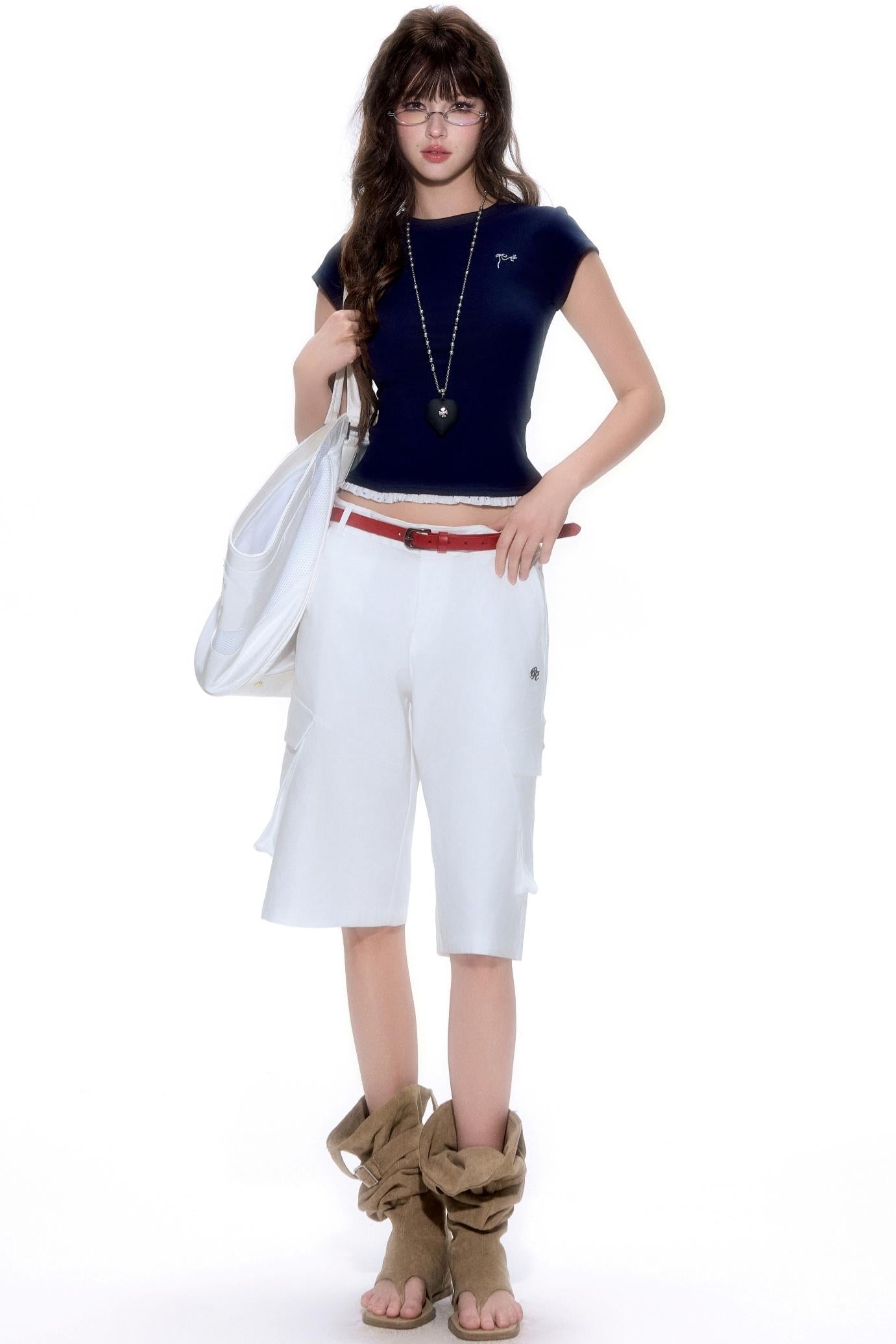 Summer Chic Polka Dot Lace Top