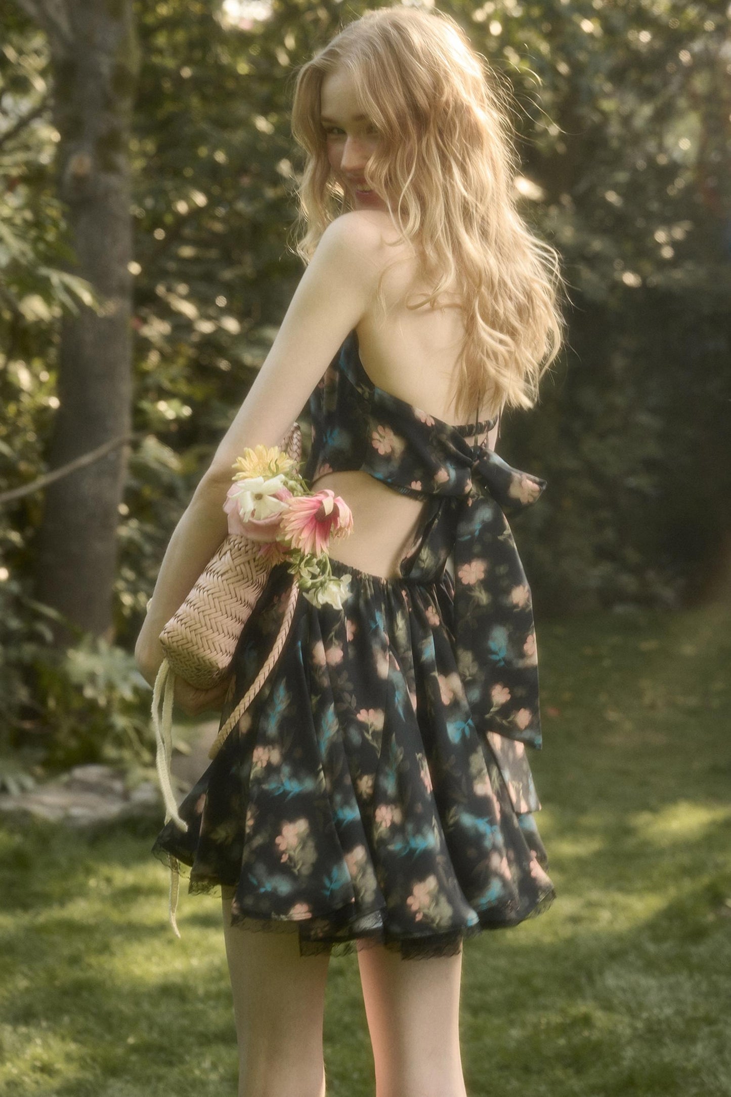 Green Lace Maxi Dress