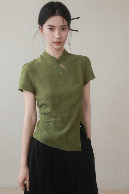 Summer Green Tea Top