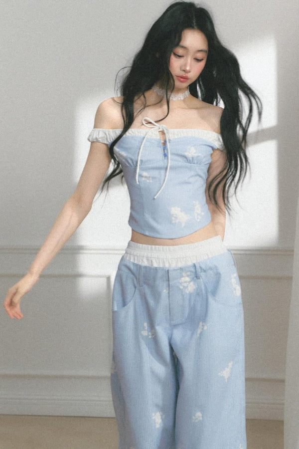 Bloom Camisole & Pants Set-Up