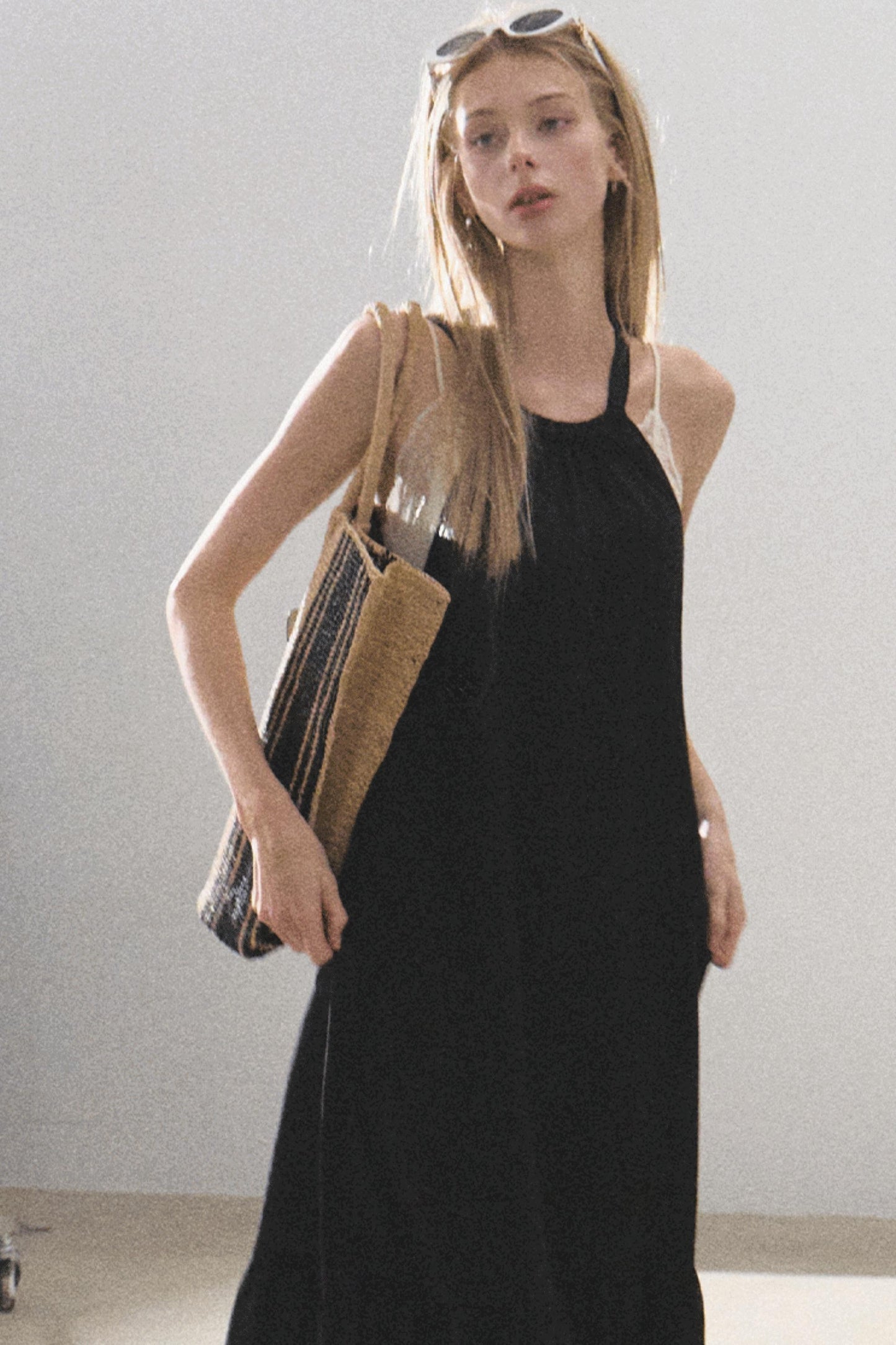 Graceful Halter Dress