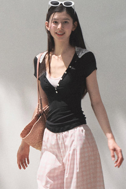 Touch Slim Fit Polo Top