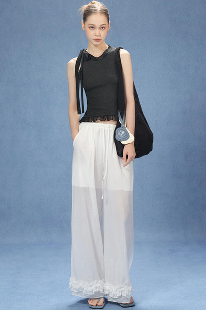 Breezy Bloom Wide-Leg Pants