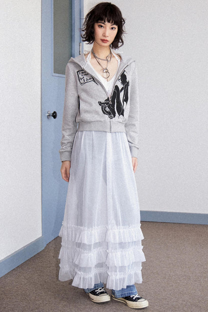 Escape Plaid Maxi Dress