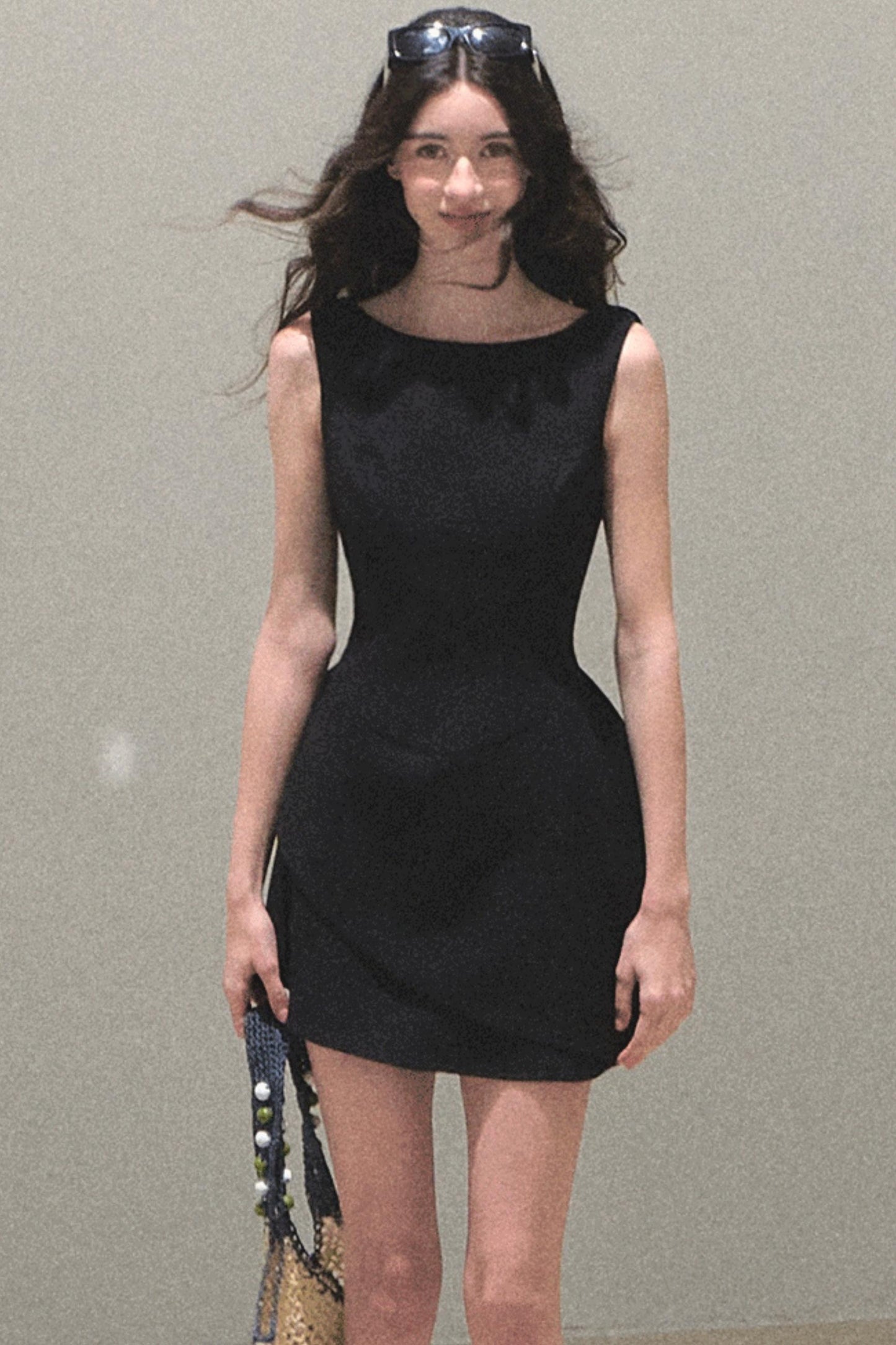 Stunning Choker-Style Saree Dress