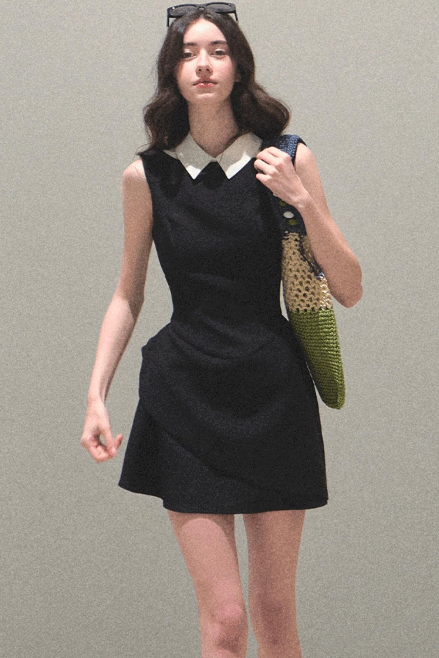 Stunning Choker-Style Saree Dress