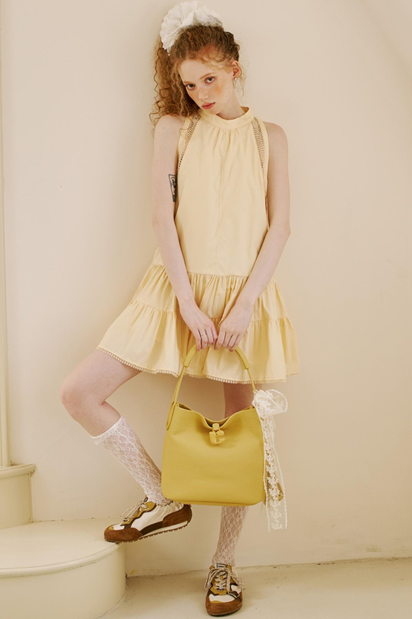 Summer Lace Layered Dress