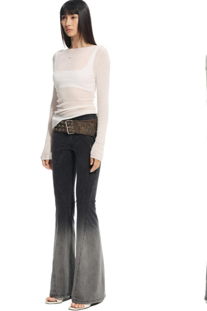 Rock Twill Bootcut Trousers