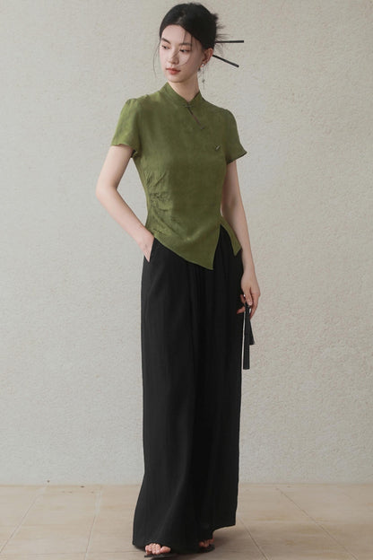 Summer Green Tea Top