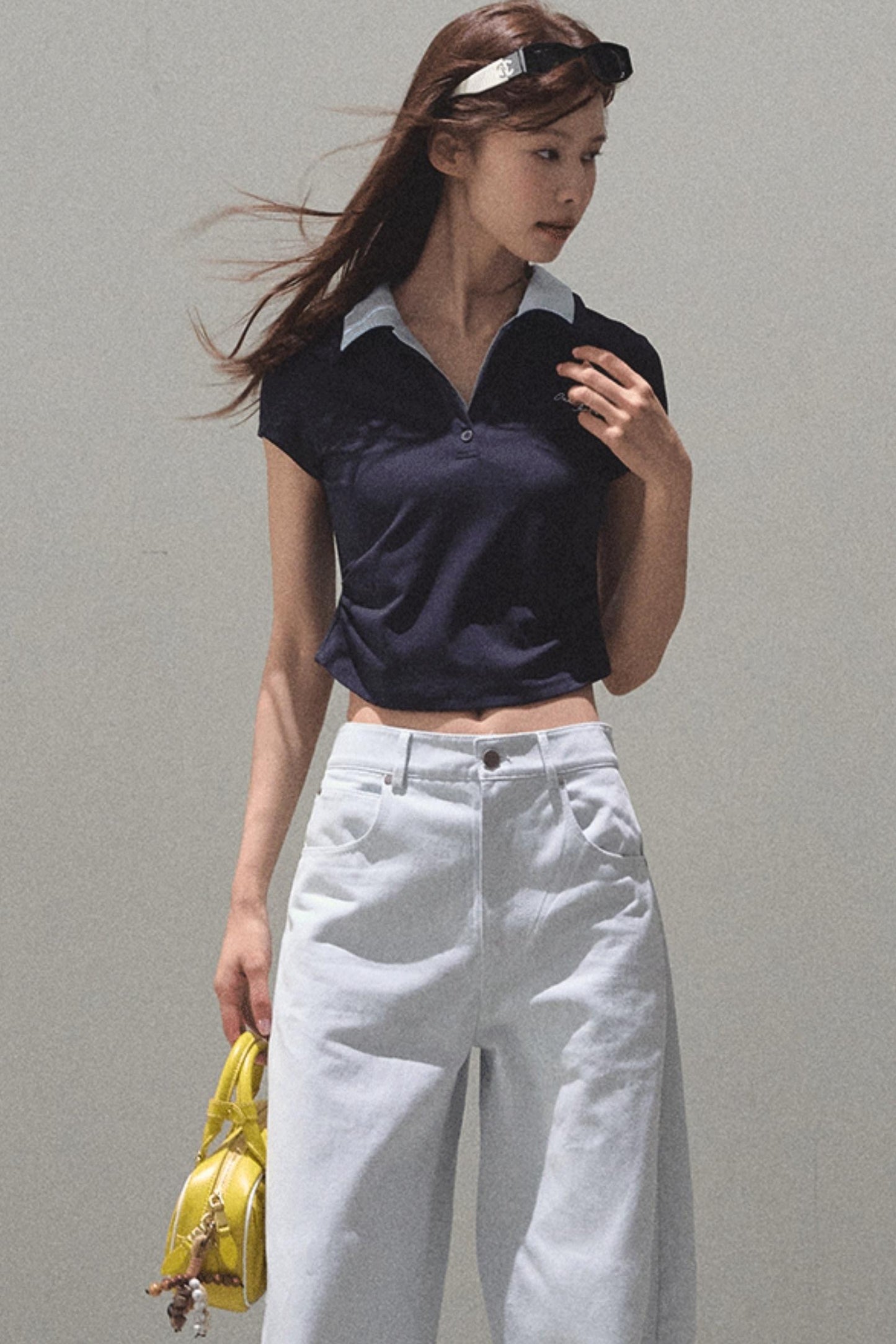 Vintage Lace Poncho Polo Skirt Set-Up