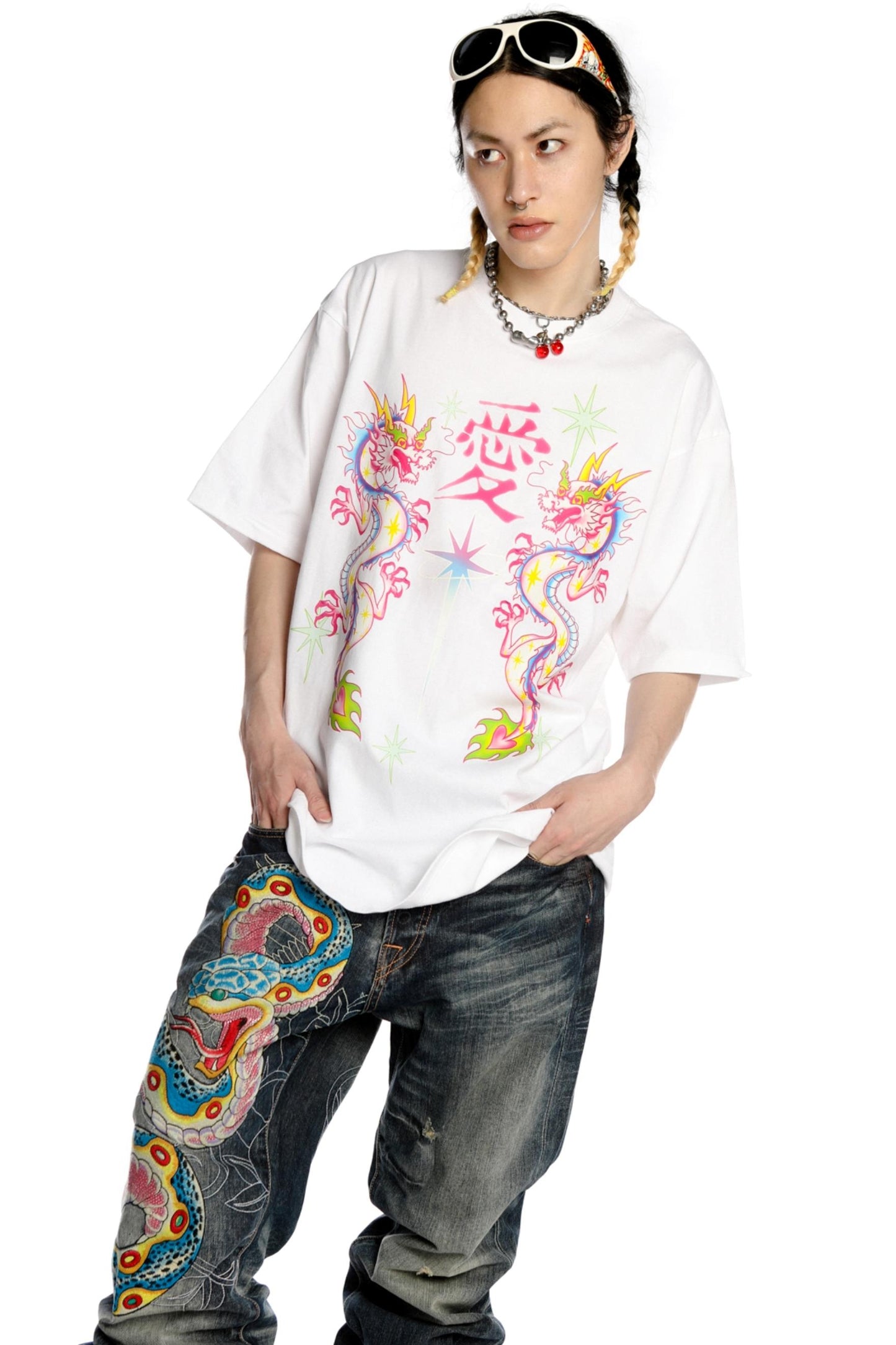 Multicolor Hip-Hop T-Shirt 