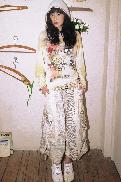 Physical Long Sleeves Full Print Sunscreen Hoodie