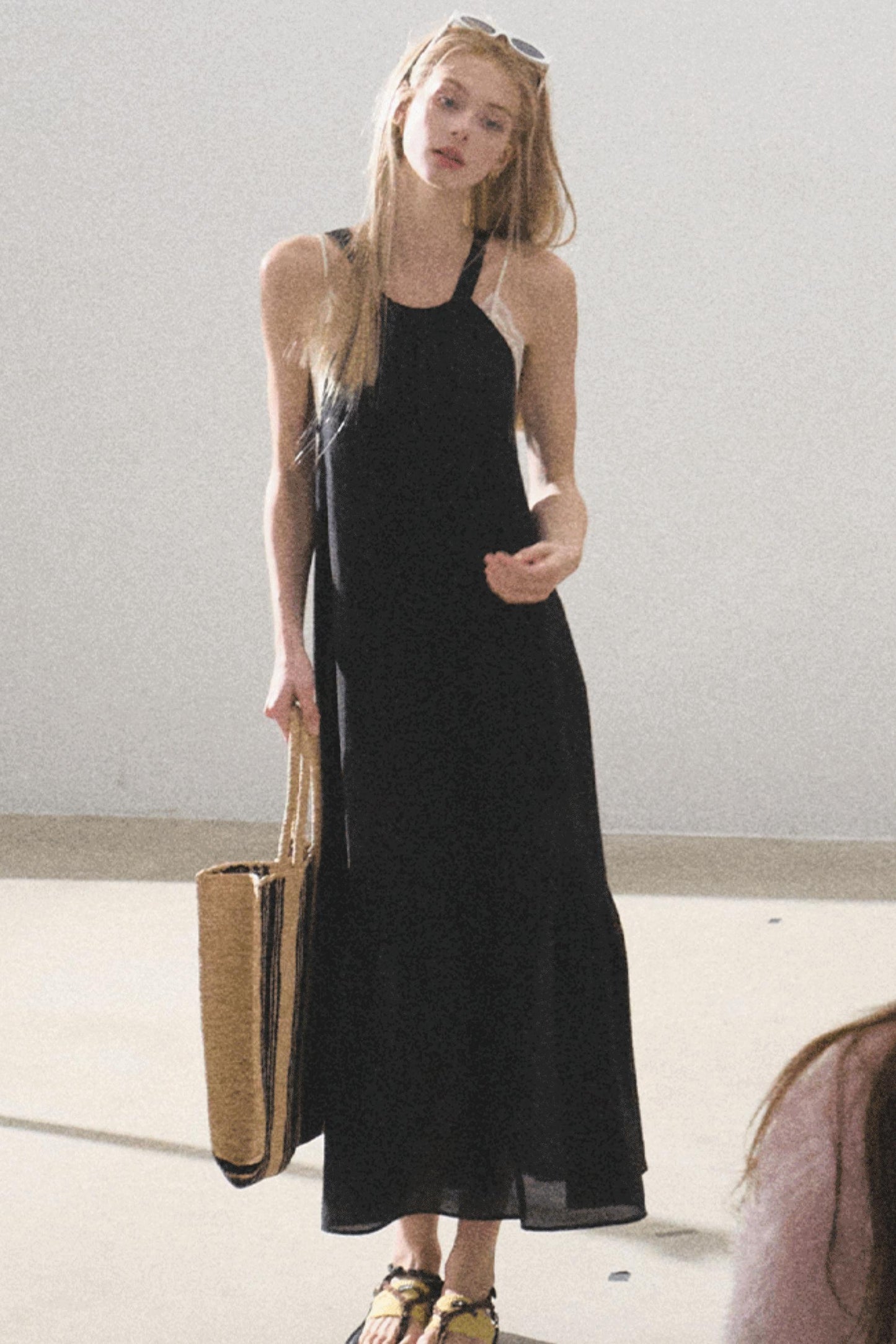 Graceful Halter Dress