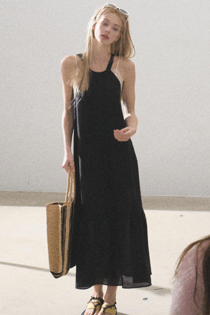 Graceful Halter Dress