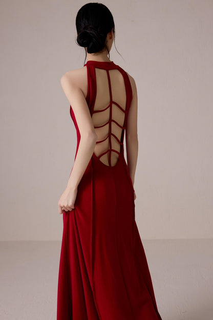 Backless Slim Dress