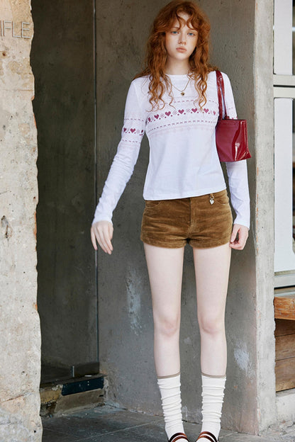 Star Wave Vintage Crew Neck T-shirt