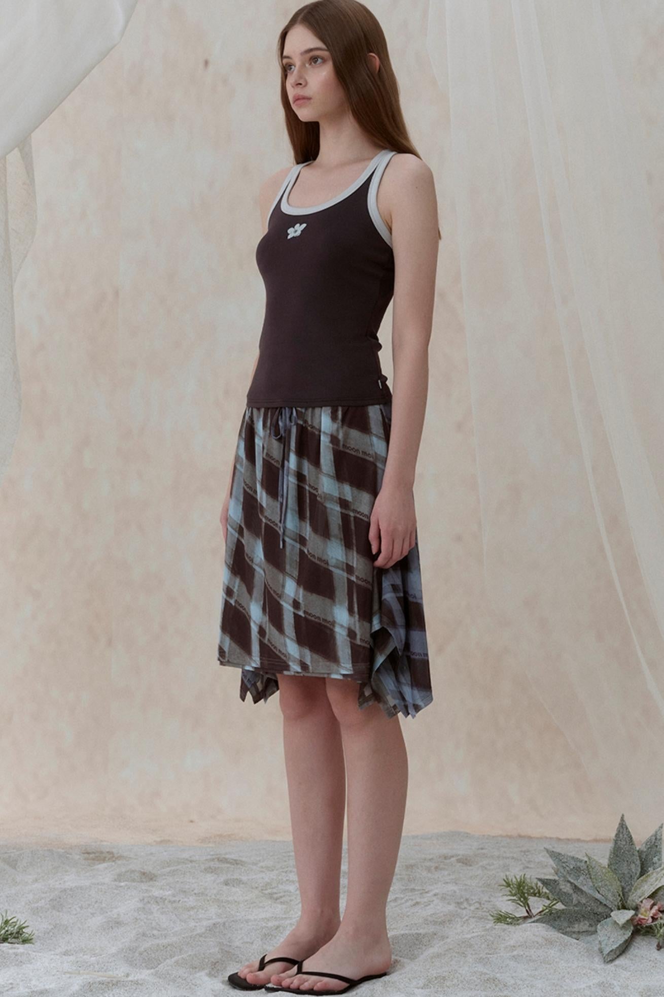 Vintage Plaid Swing Dress