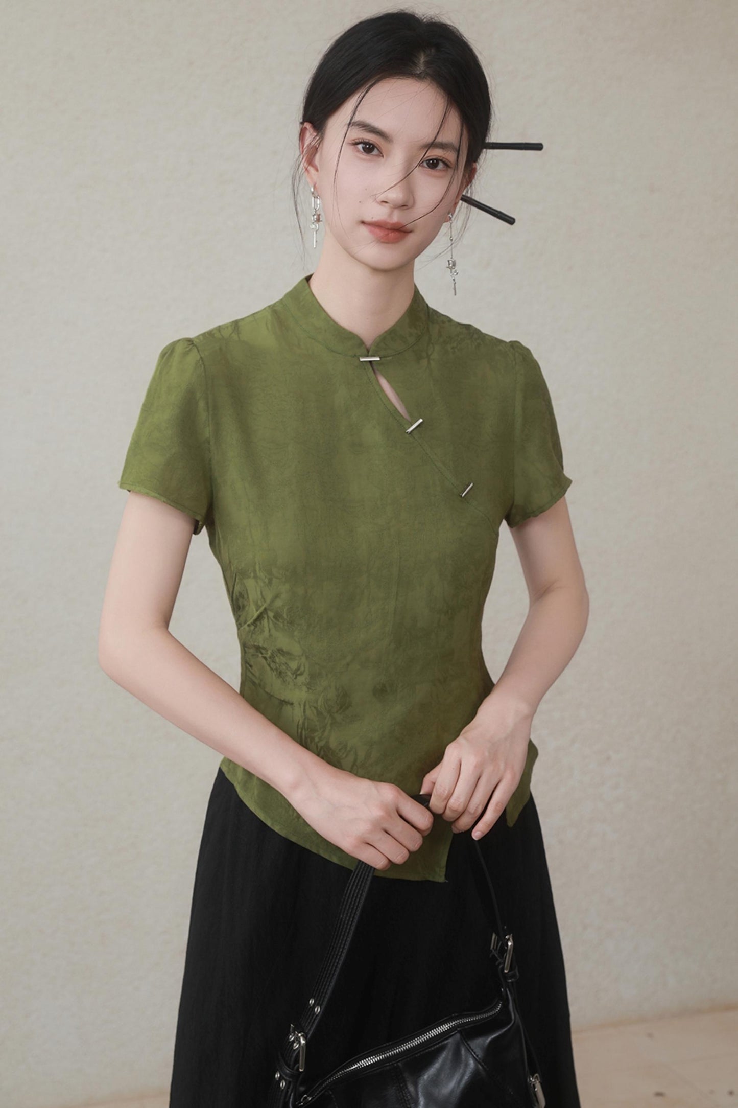 Summer Green Tea Top