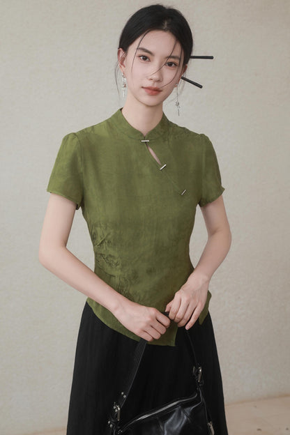 Summer Green Tea Top