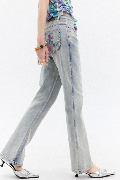 Summer Lace Micro Jeans