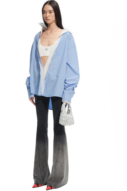 Rock Twill Bootcut Trousers