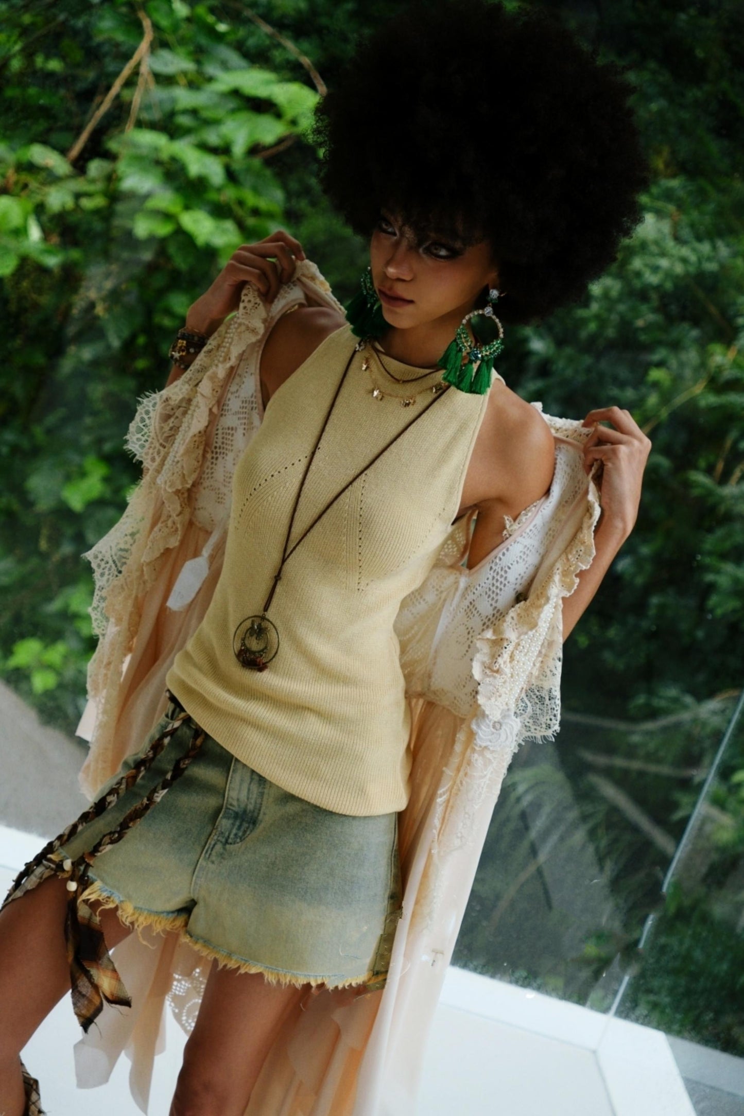 Wandering Wave Slim Fit Shorts