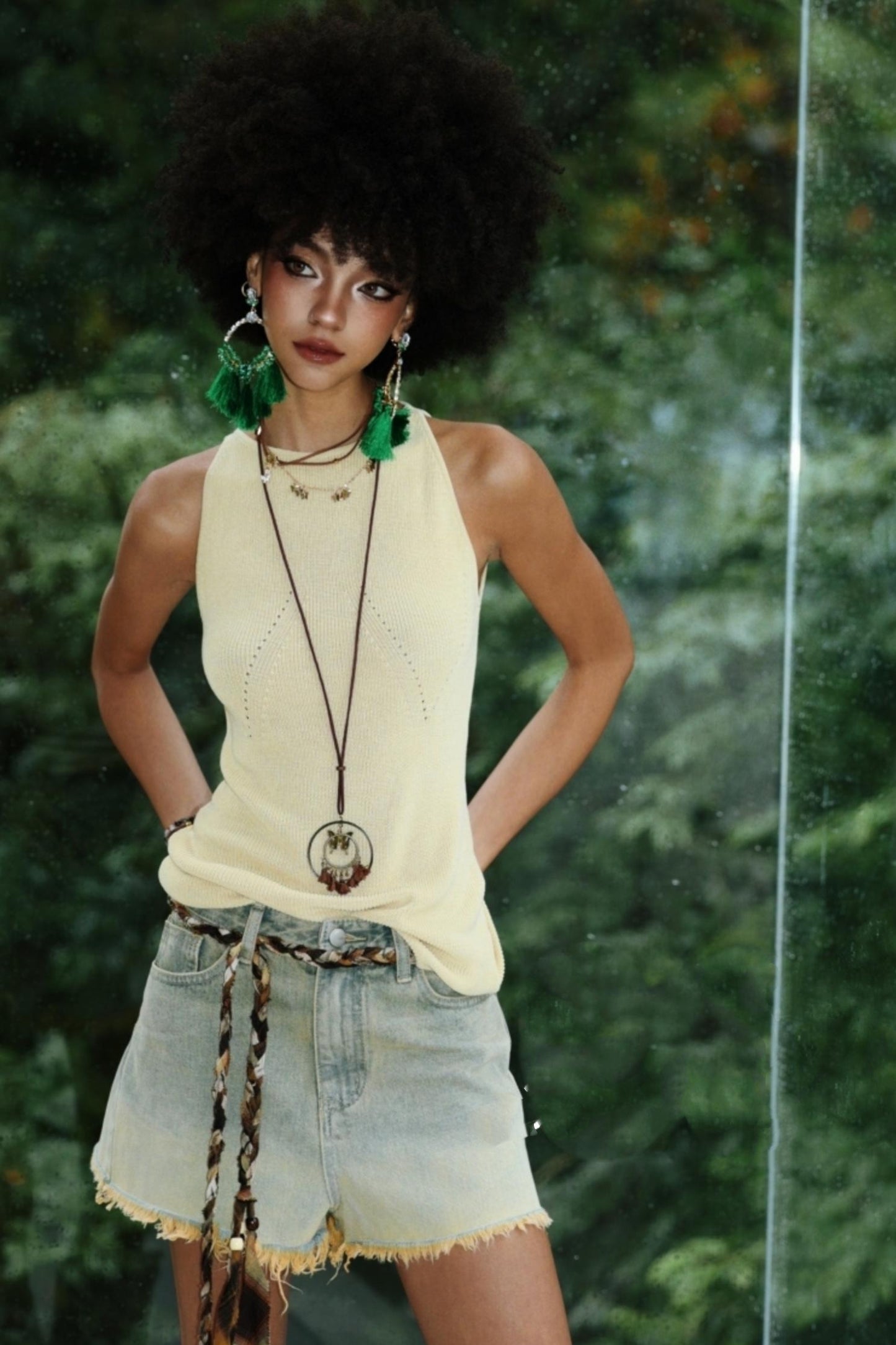 Wandering Wave Slim Fit Shorts