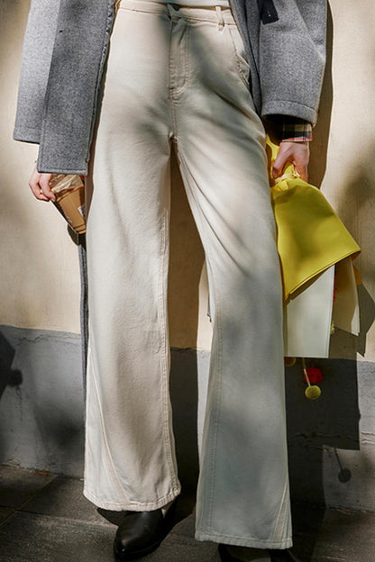 White Distressed Jeans