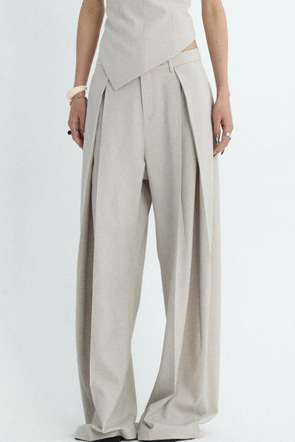 Apricot Scimitar Trouser Vest Set-Up