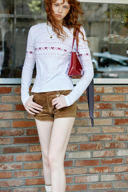 Star Wave Vintage Crew Neck T-shirt