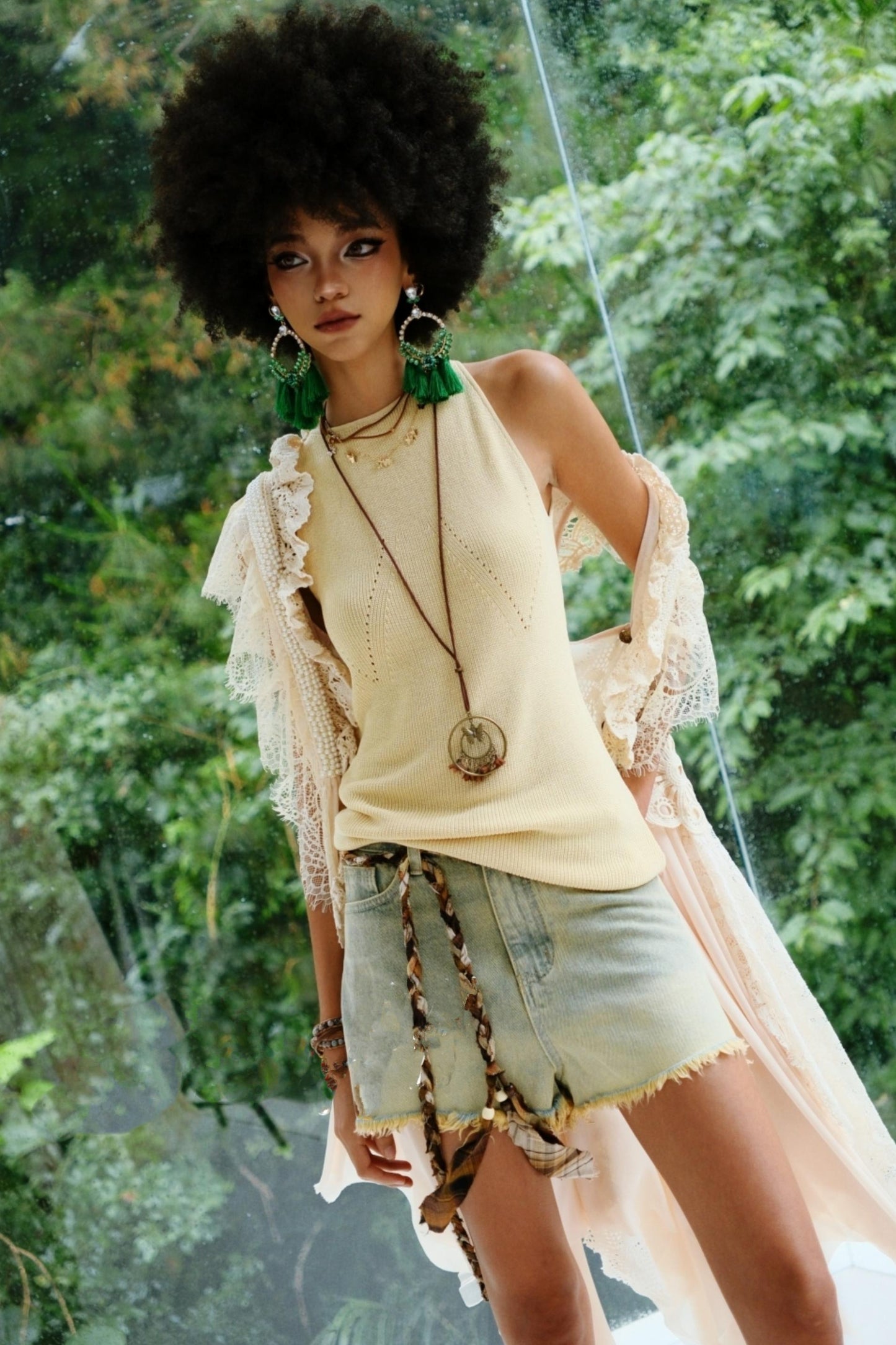 Wandering Wave Slim Fit Shorts