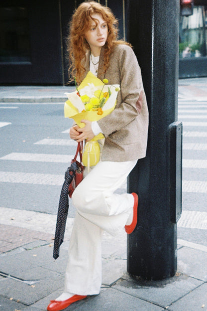 White Distressed Jeans