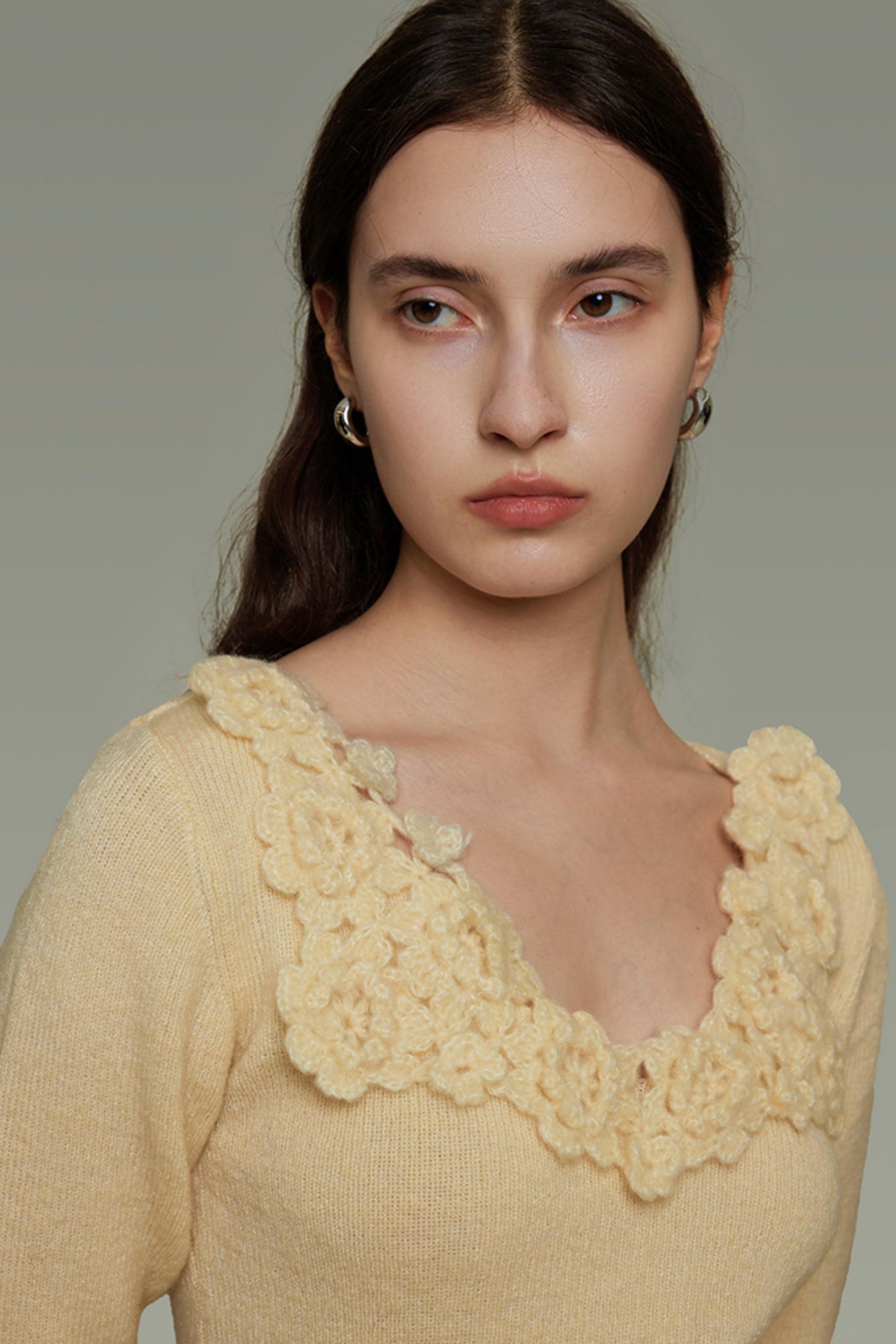 Autumn Flared Knit Top