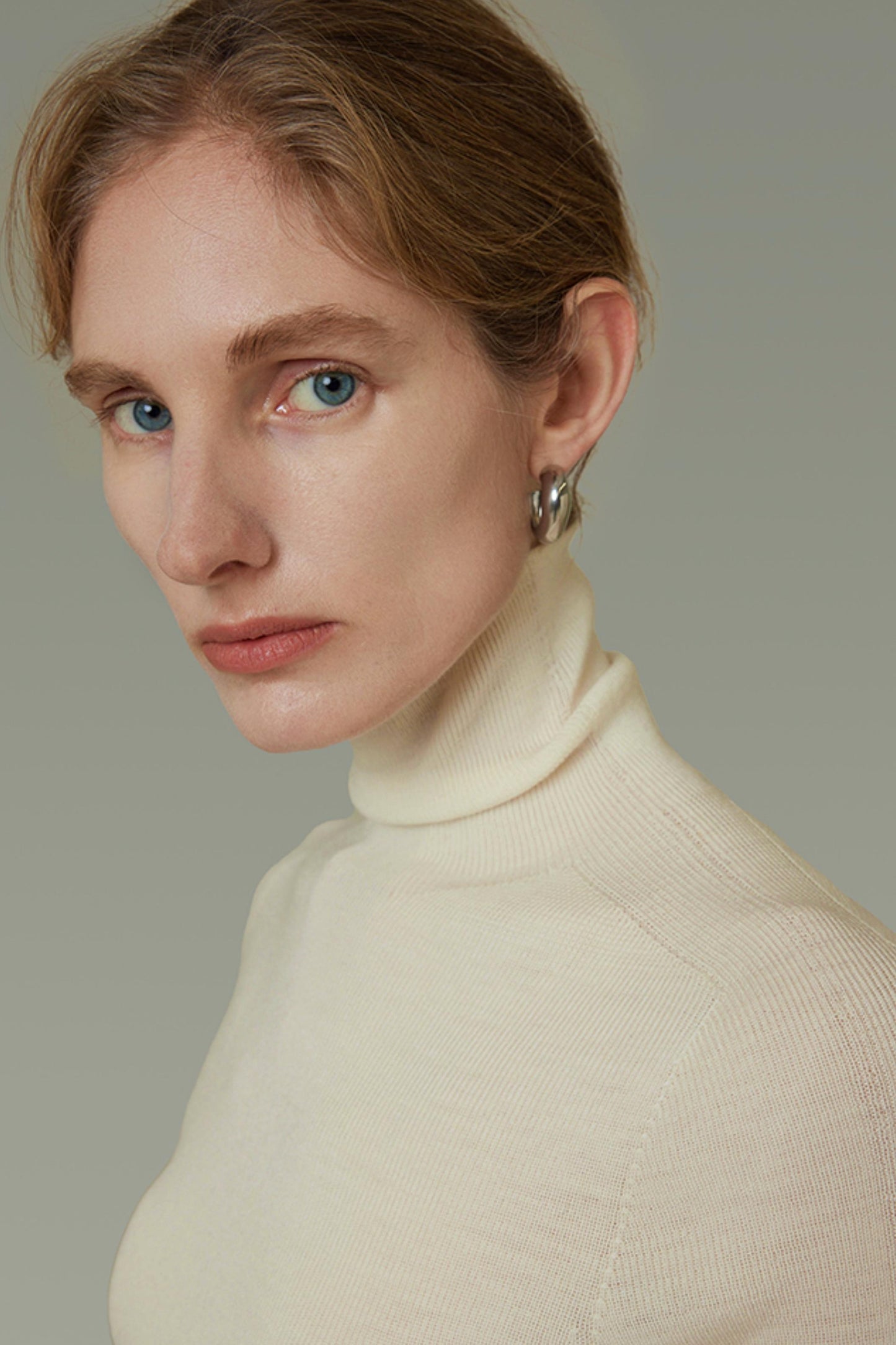 Autumn Wool Turtleneck Sweater