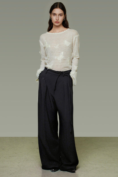 Butterfly Slim Sweater