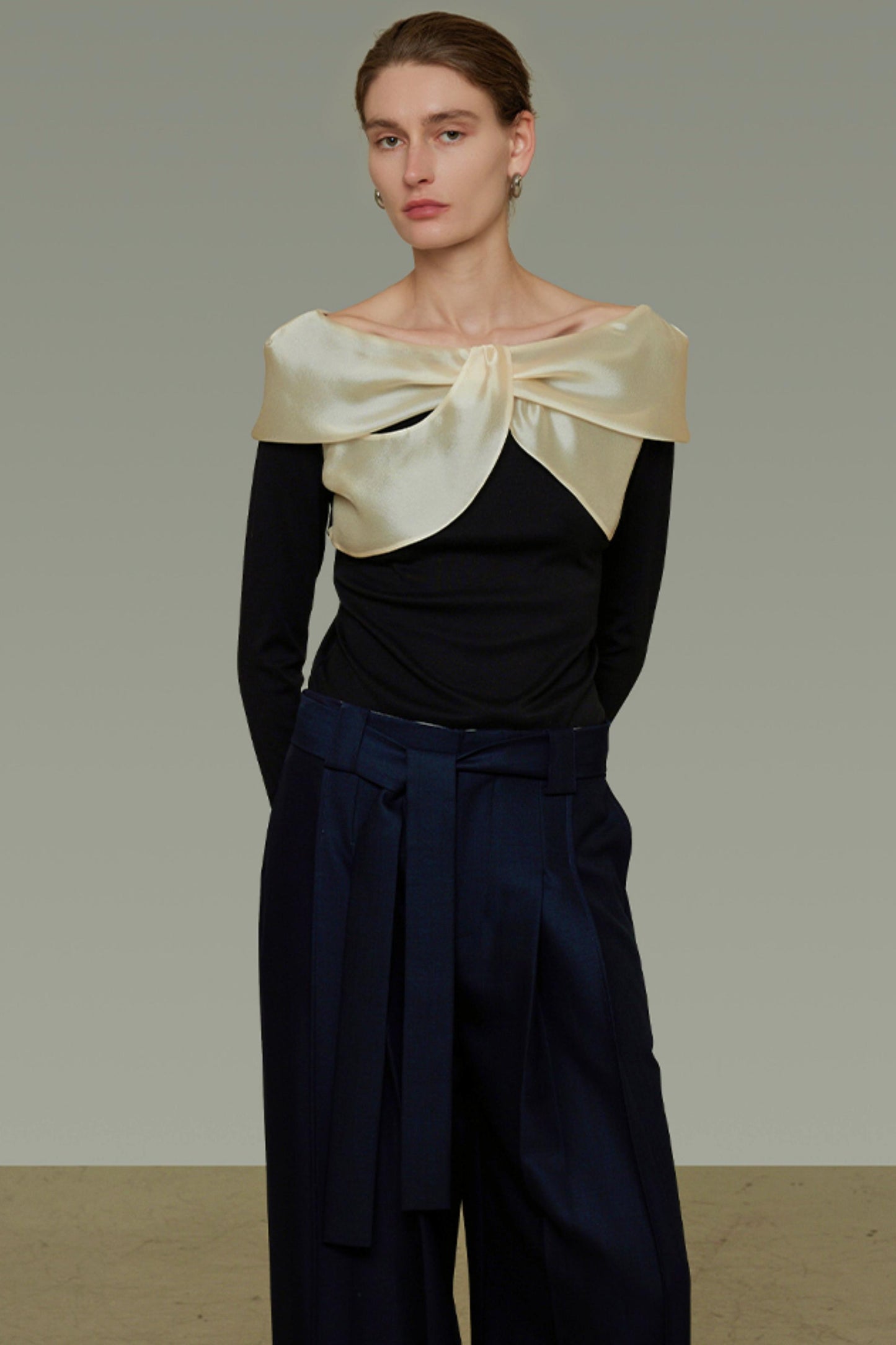 Patchwork Slimming Sweater