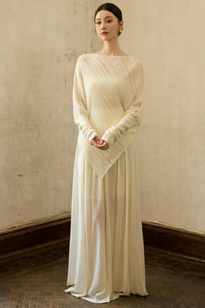 Sheep Wool Knitted Skirt