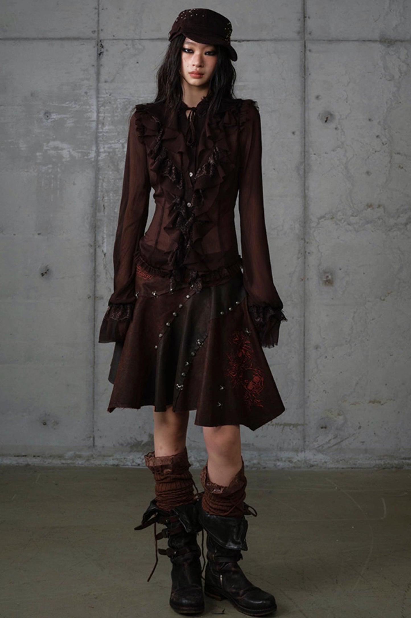 Dark Court Punk Skirt