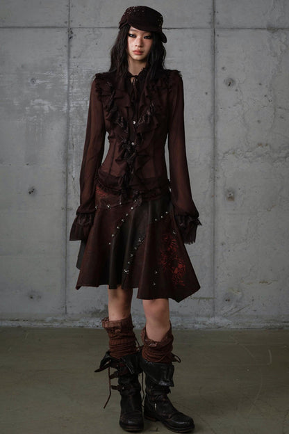 Dark Court Punk Skirt