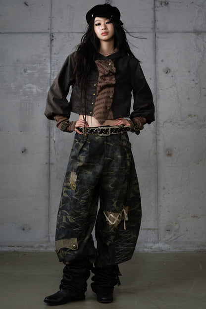 Vintage Court Hooded Coat