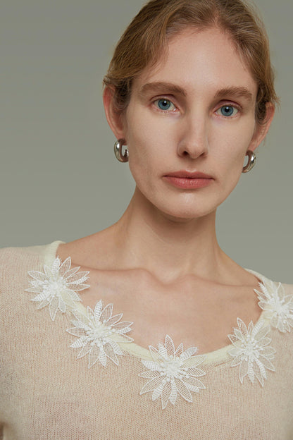 Temperament Knitted Sweater