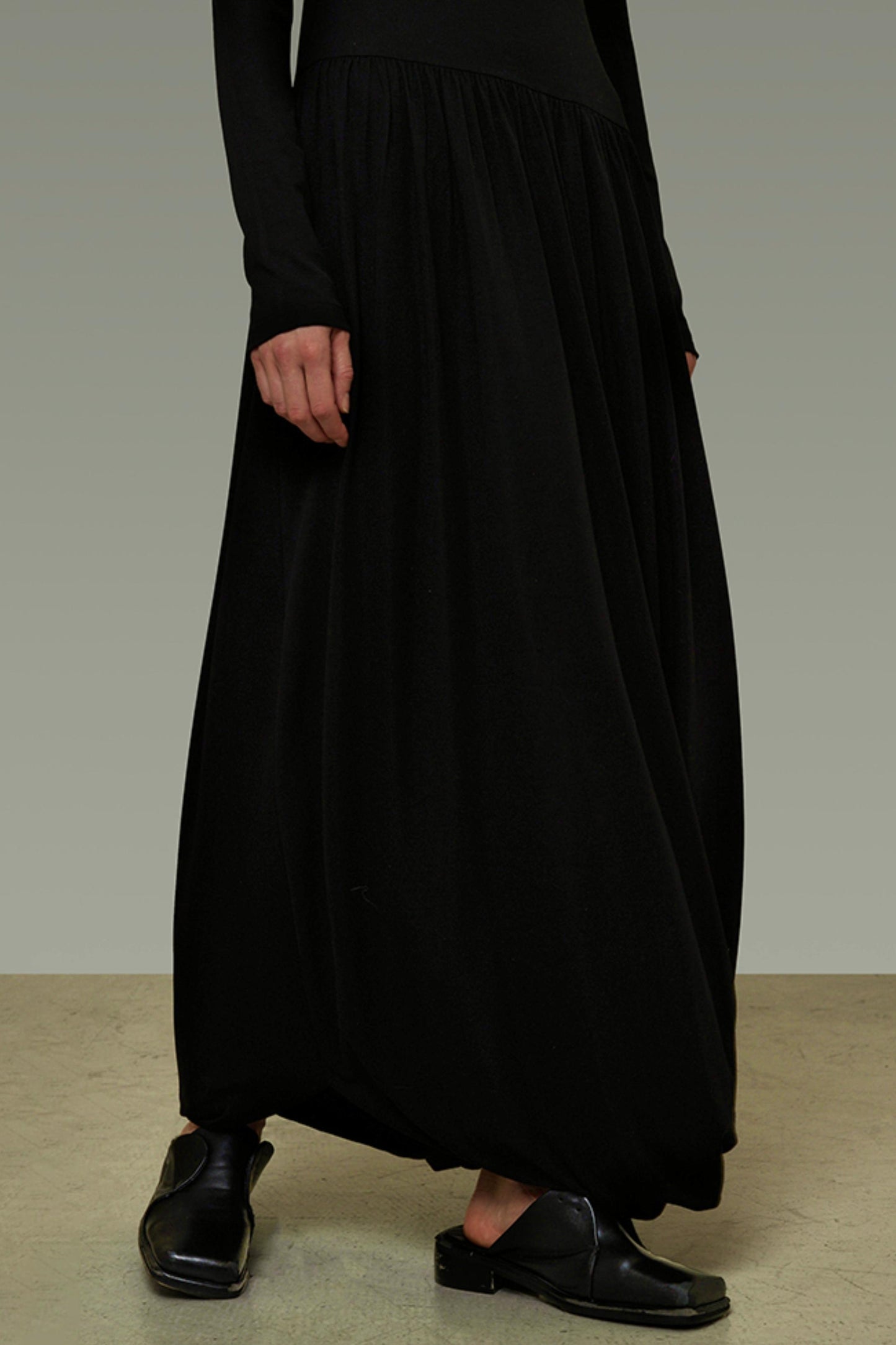 Slim High Neck Autumn Dress