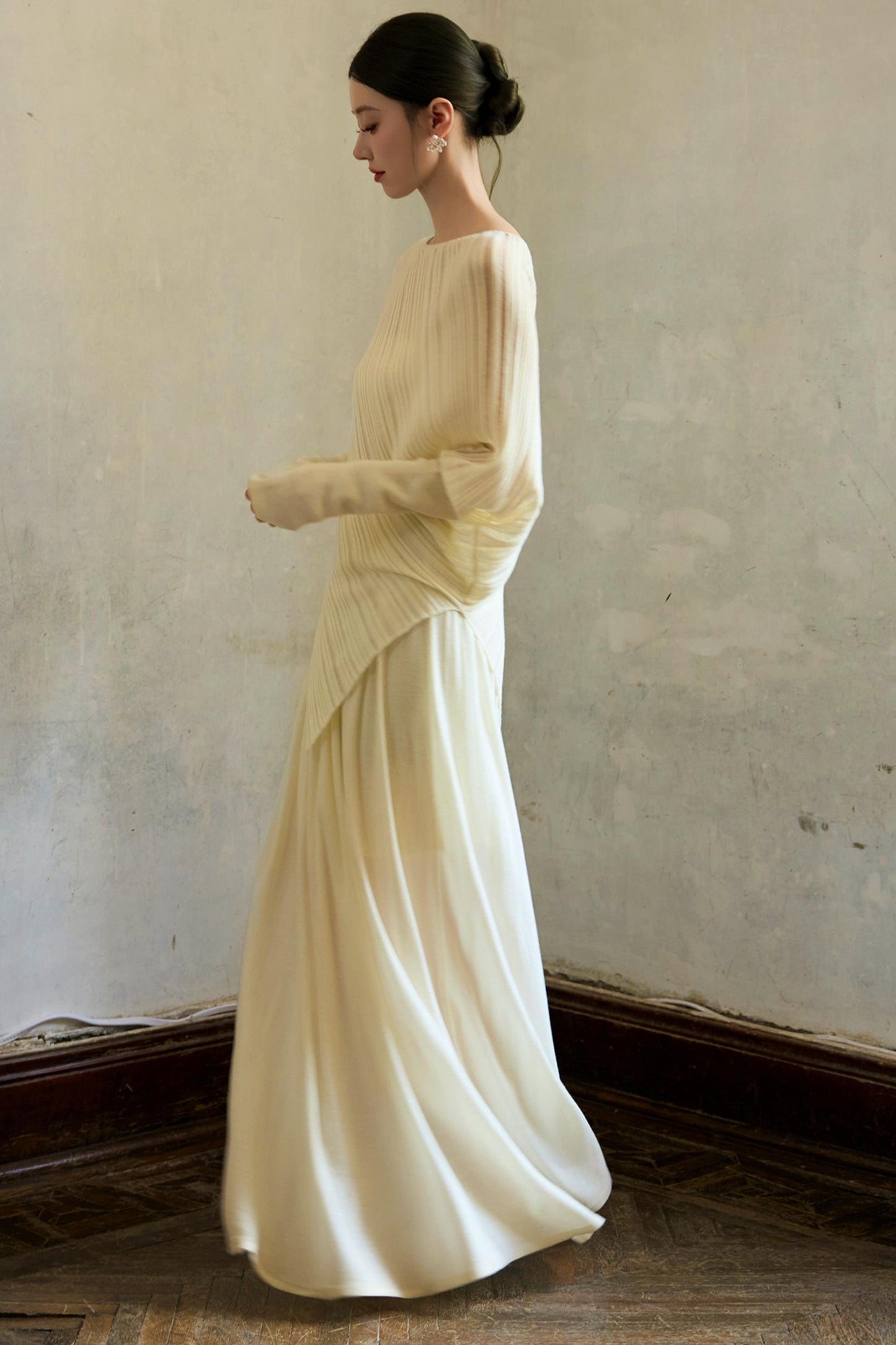 Lazy Sheep Wool Bat Sleeve Sweater