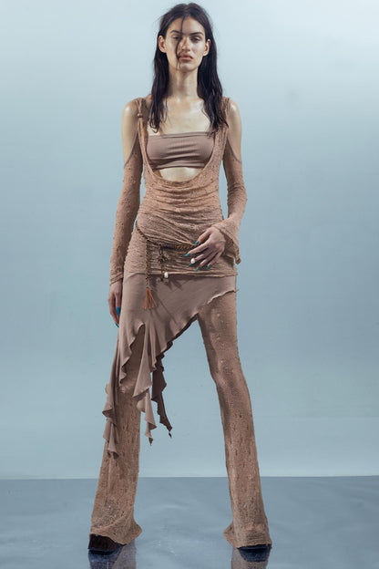 Collision Lace Pants