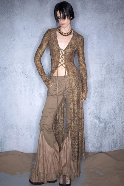 Stretch Long Cardigan