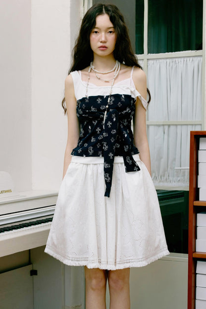 Spring Bloom Peplum Skirt