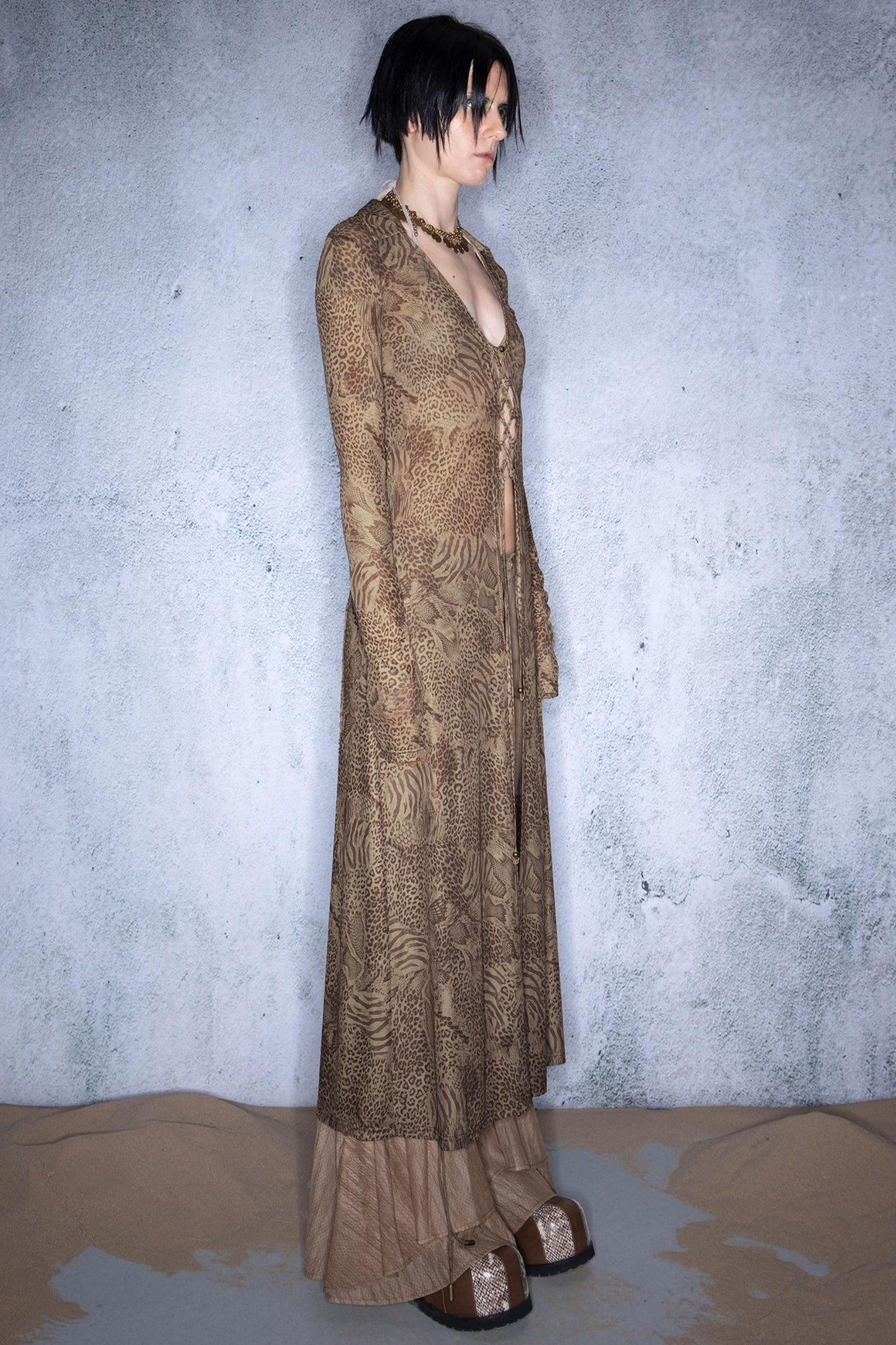 Stretch Long Cardigan