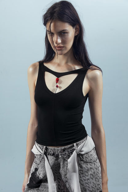 Modal Beaded Undershirt