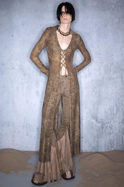 Stretch Long Cardigan